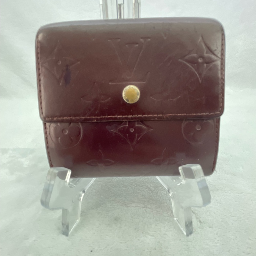 Louis Vuitton Maroon Monogram Wallet - Picture 2 of 14